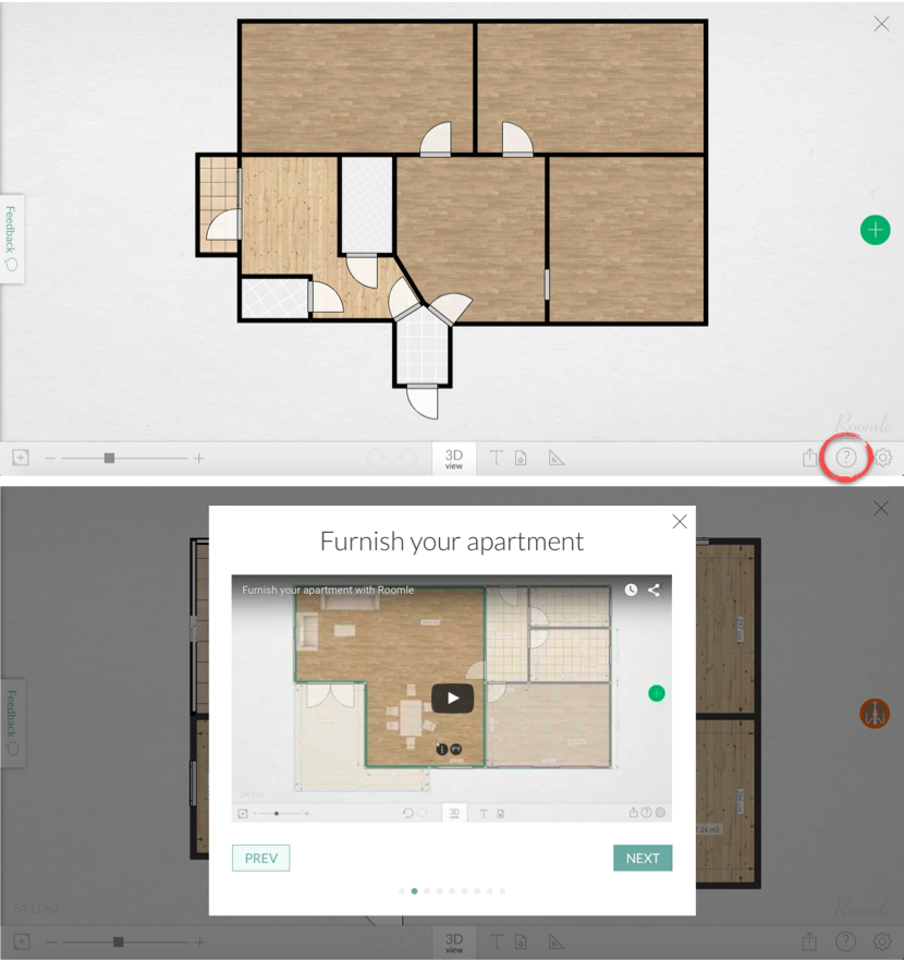 Roomle Room planner tutorials